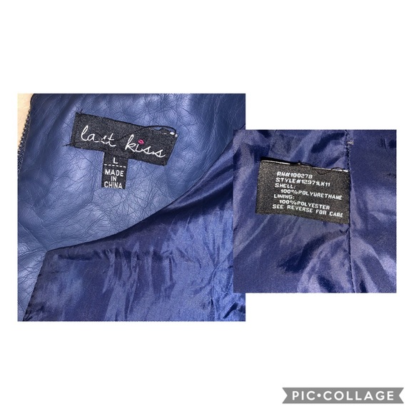 Faux (Vegan) Leather Top Vest - Picture 8 of 8